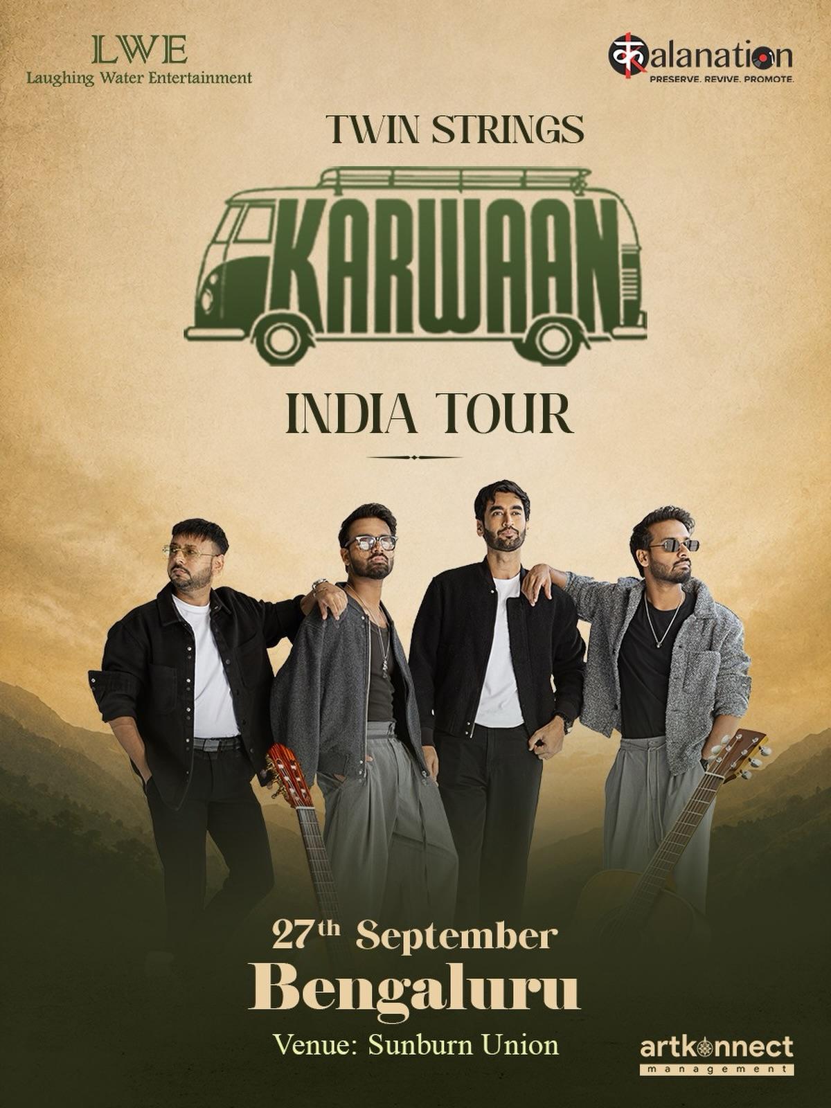 Twin Strings - Karwaan India Tour 2026 | Bengaluru - Music in Bangalore