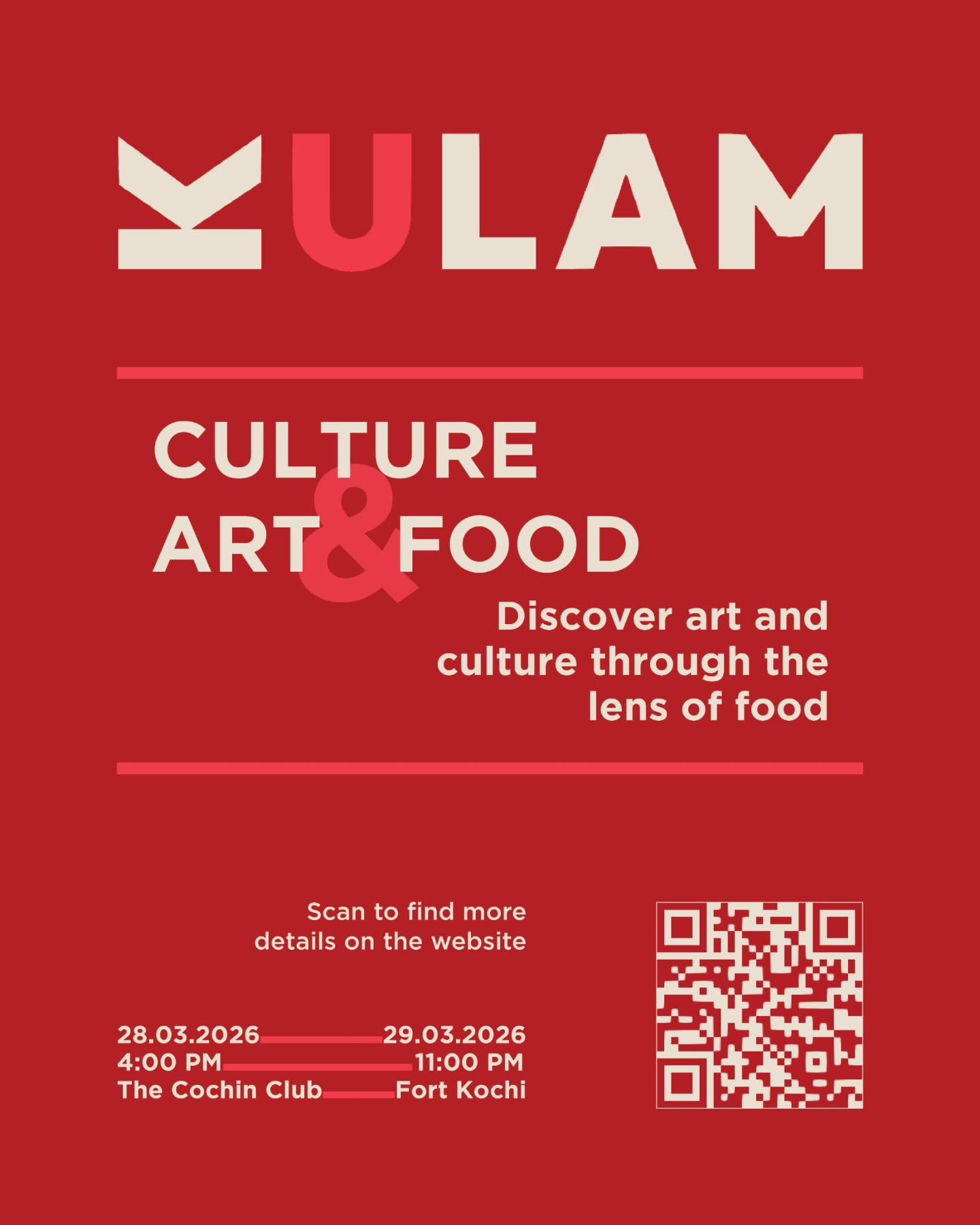 KULAM - Culture, Art & Food