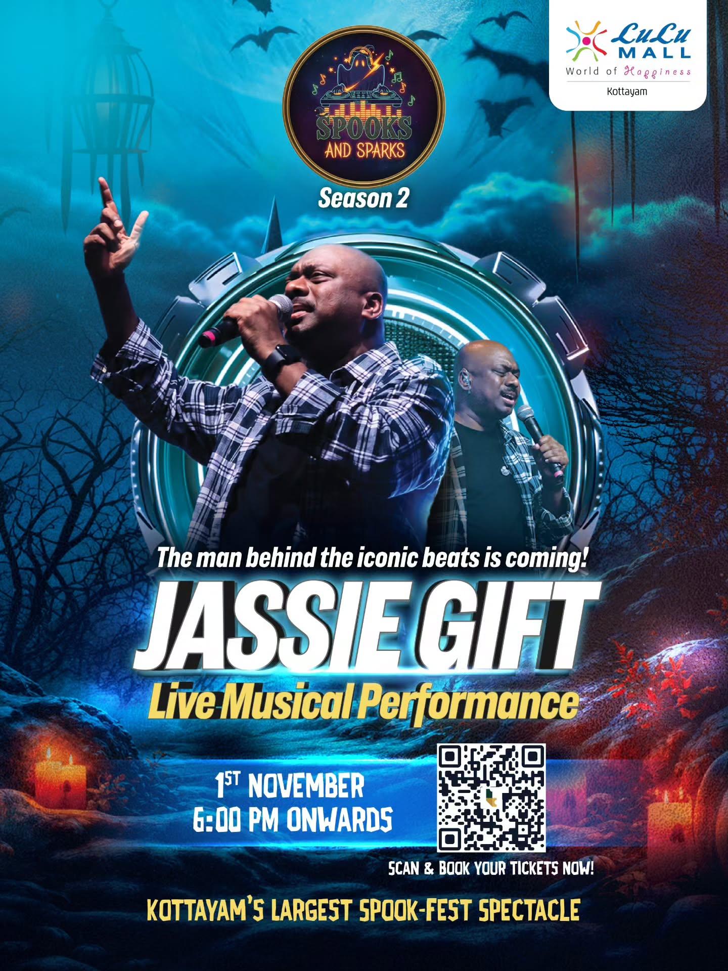 Jassie Gift Live at Spooks and Sparks Season 2