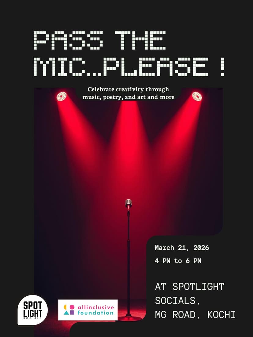 Pass The Mic… Please! - Music in Kochi