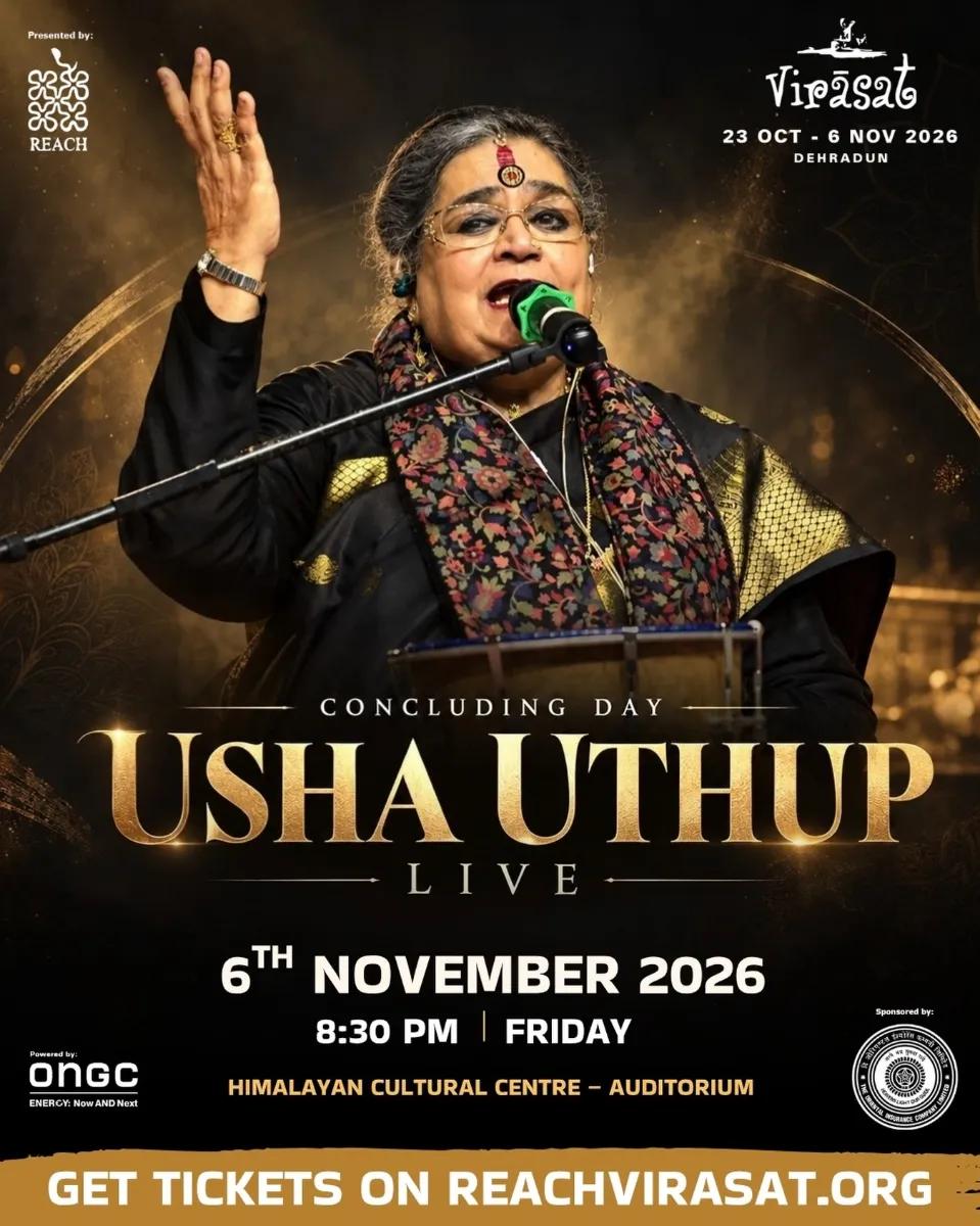 Usha Uthup Live