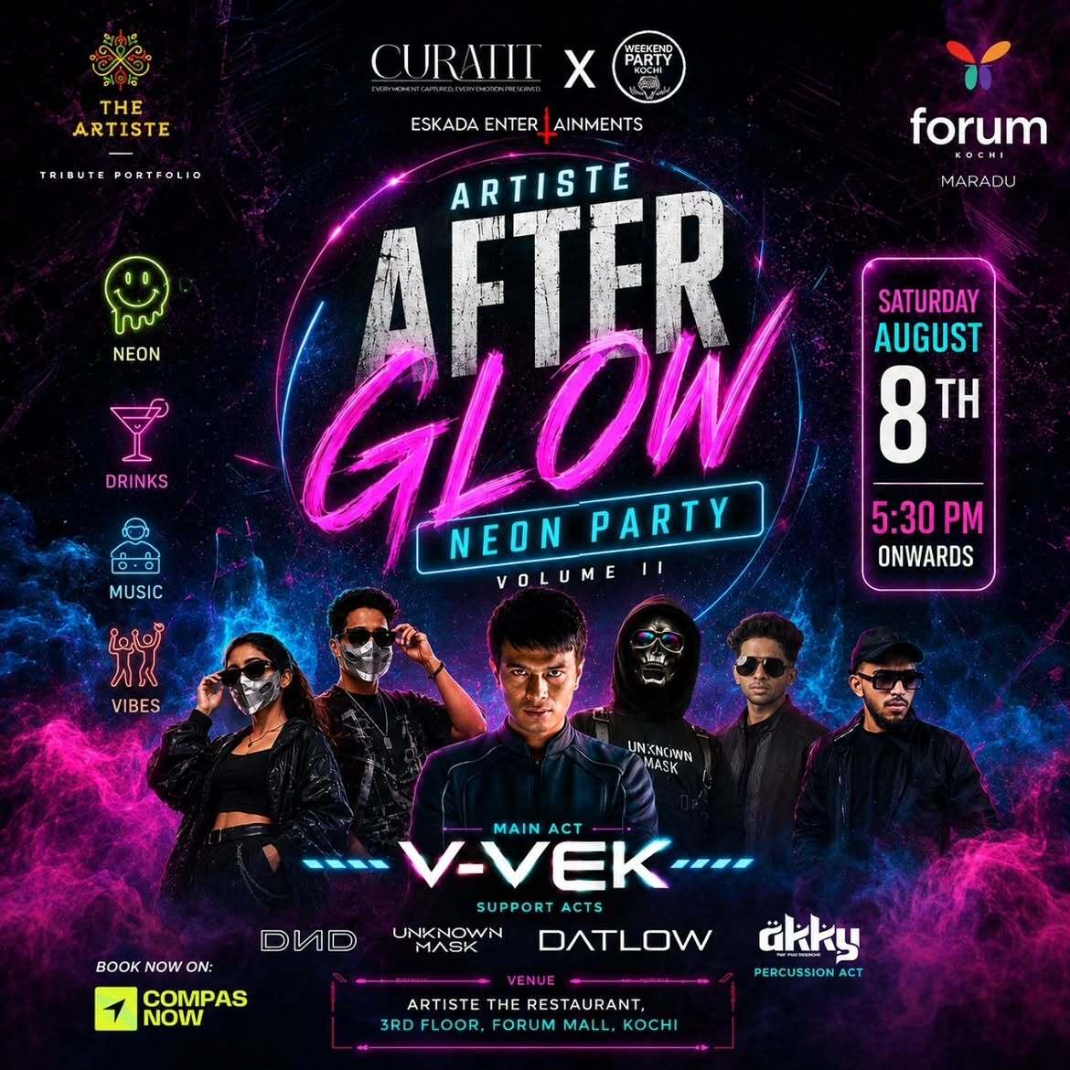 After Glow Neon Party ft. V-VEK