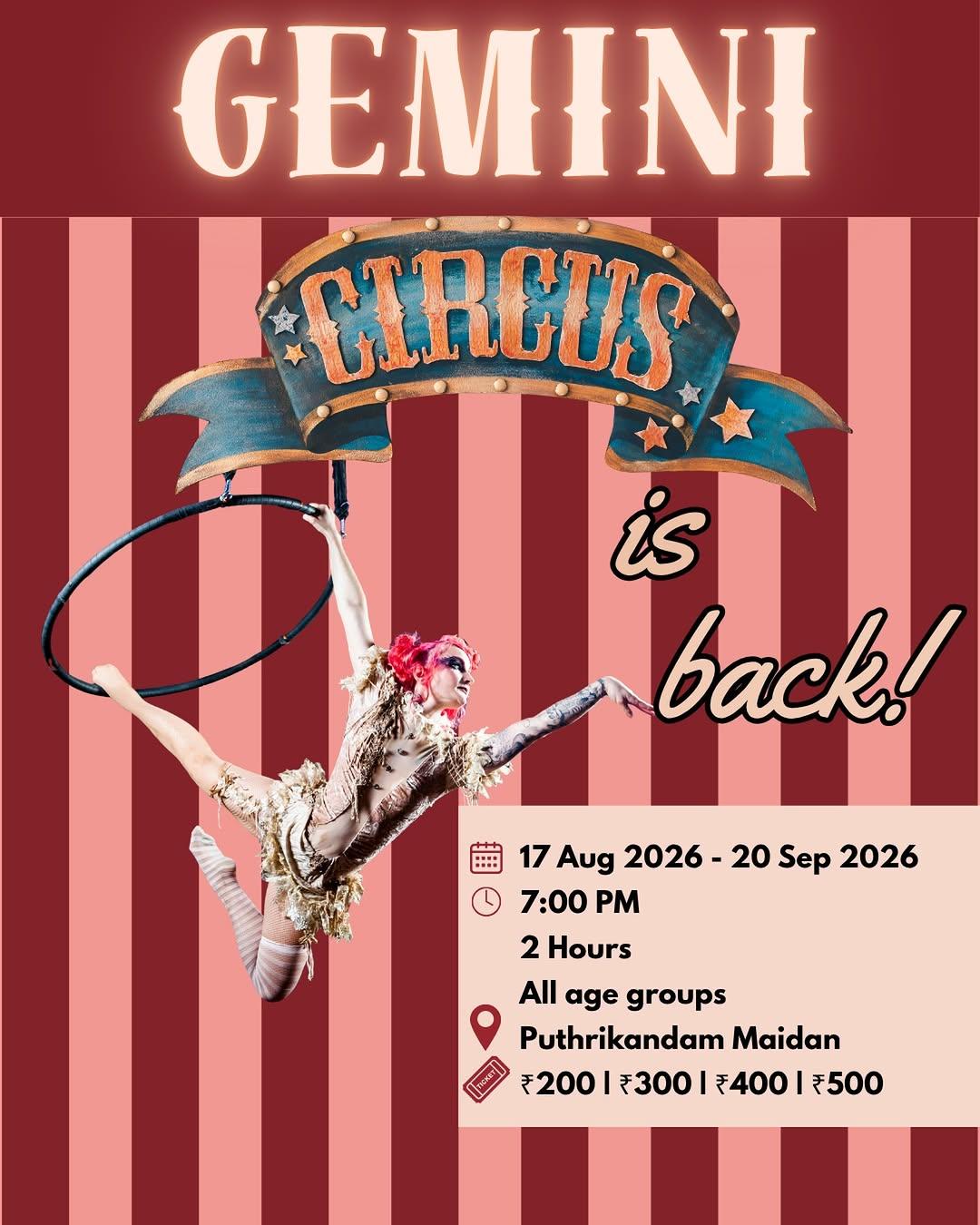 Gemini Circus - Expo in Trivandrum