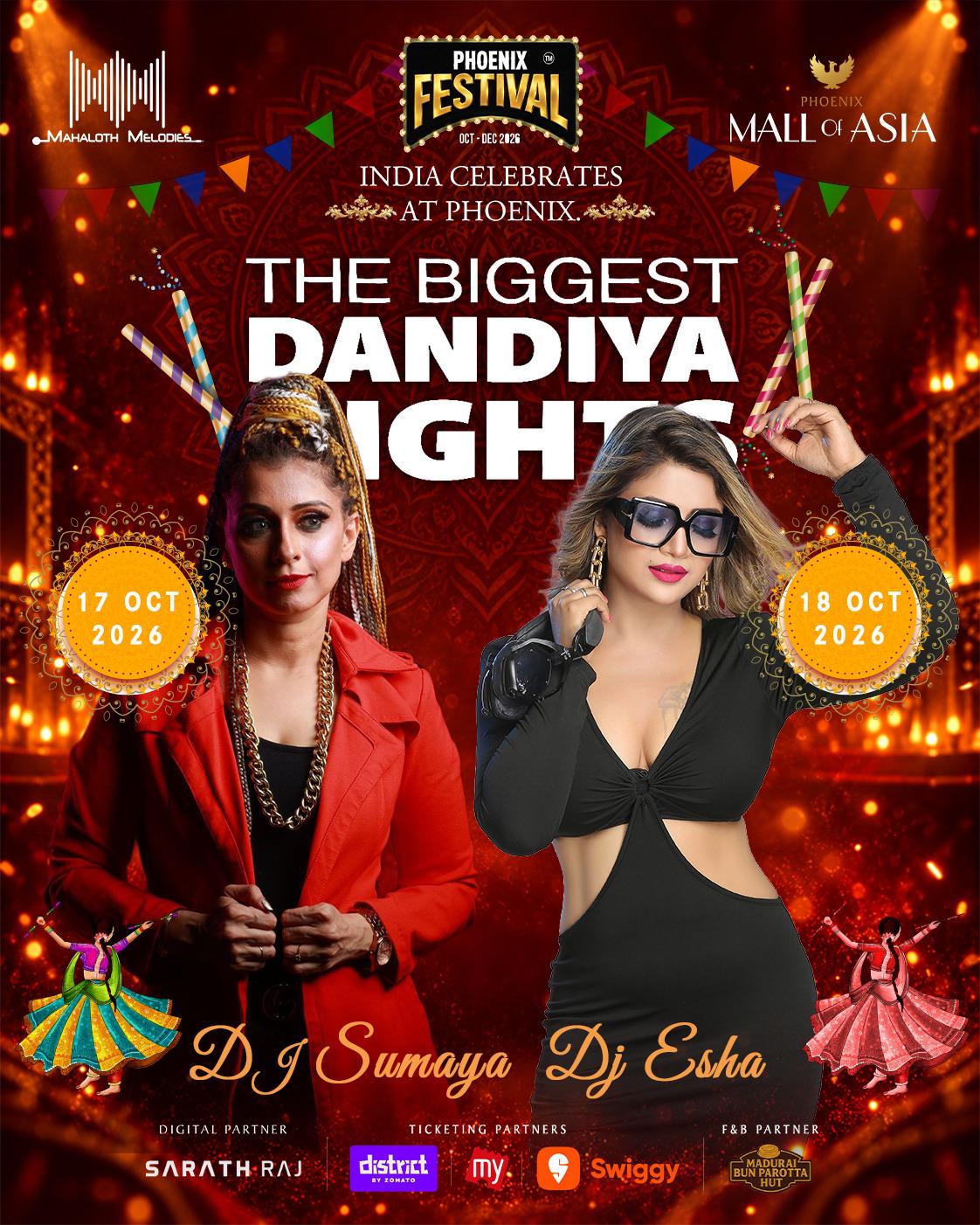 Dandiya Nights 2026 Bangalore | Phoenix Mall Of Asia