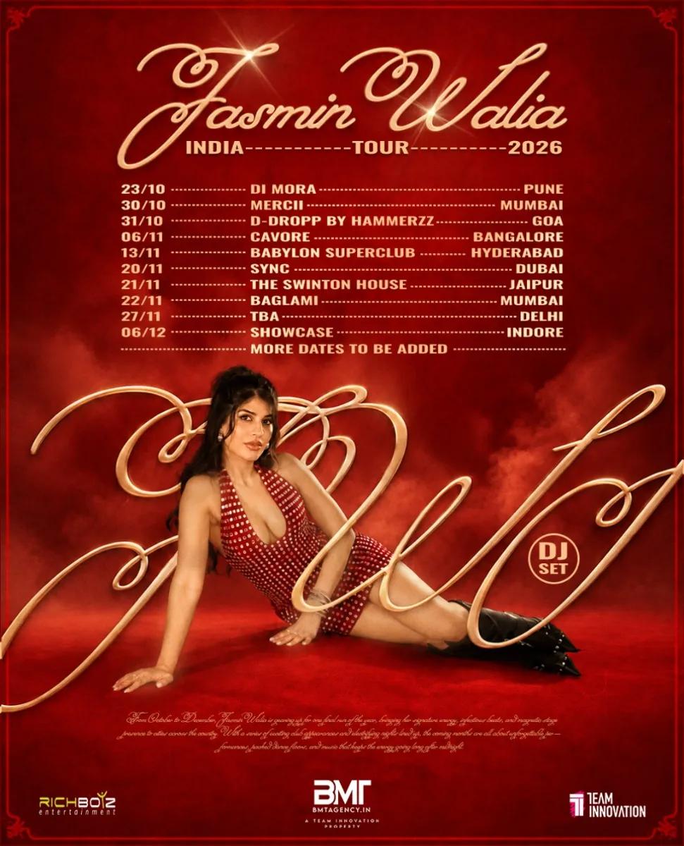Jasmin Walia India Tour | Mumbai