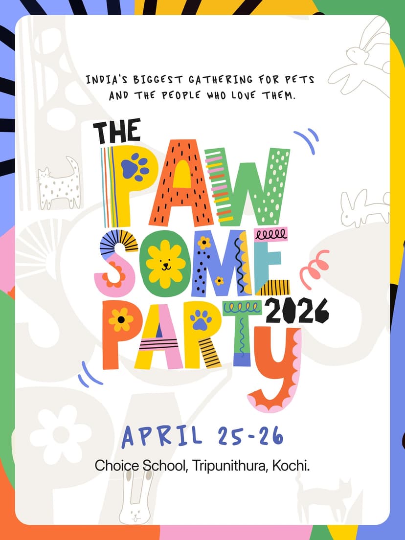 The Pawsome Party 2026  - Festival in Kochi