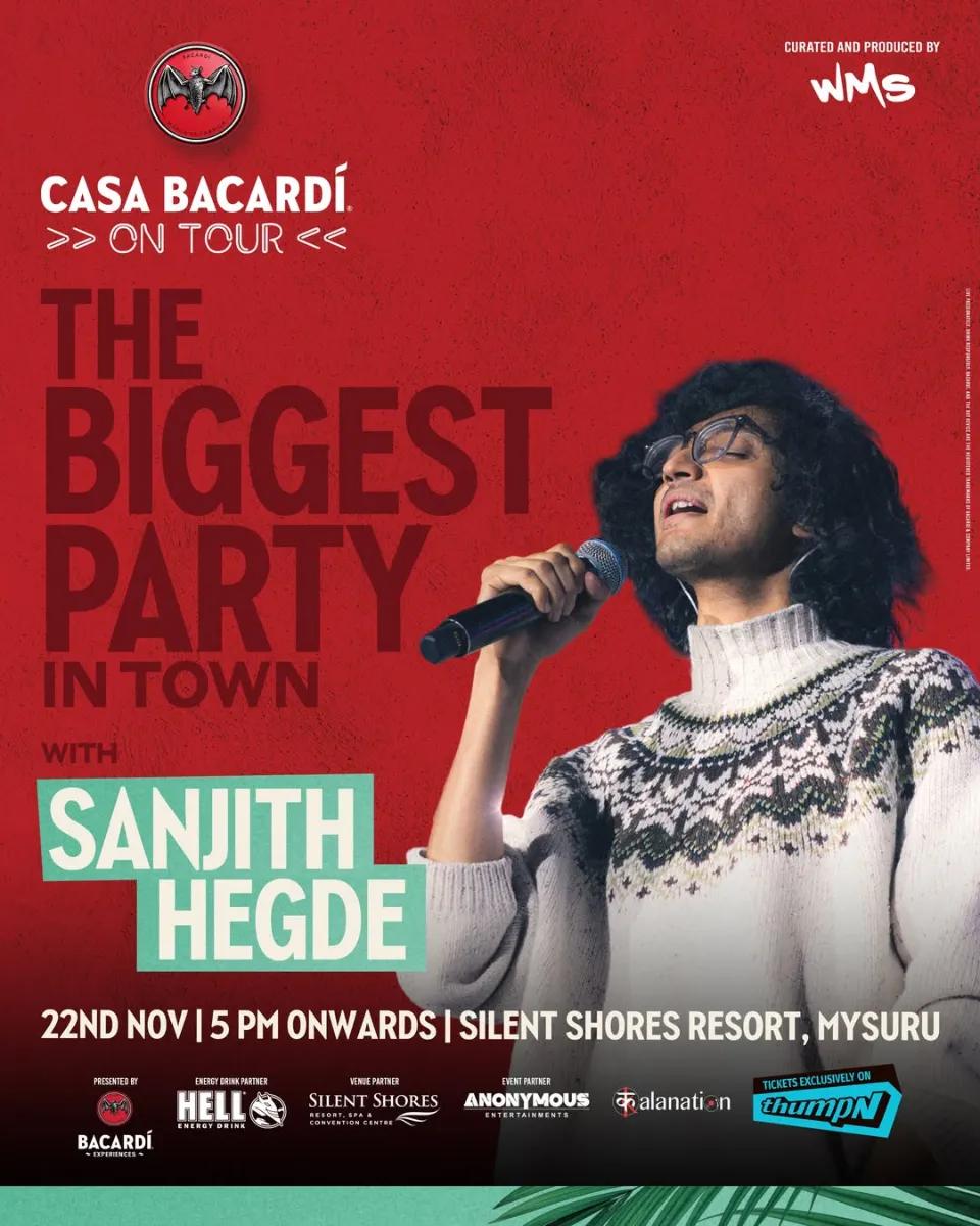 Casa Bacardí On Tour ft. Sanjith Hegde | Mysuru