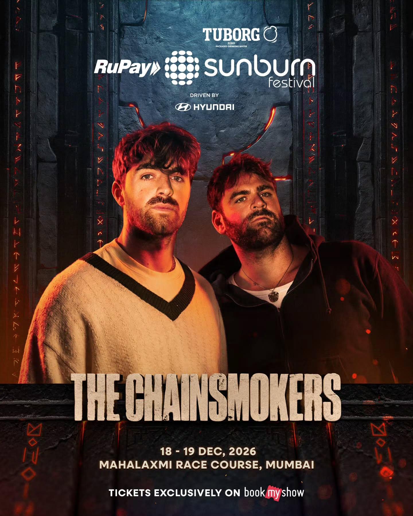 Sunburn Festival 2026 ft. The Chainsmokers - Music in Mumbai