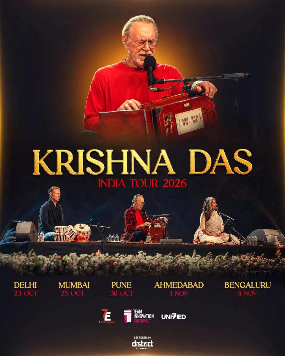 Krishna Das India Tour 2026 | Delhi