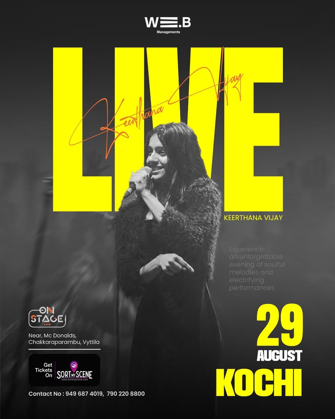Keerthana Vijay Live