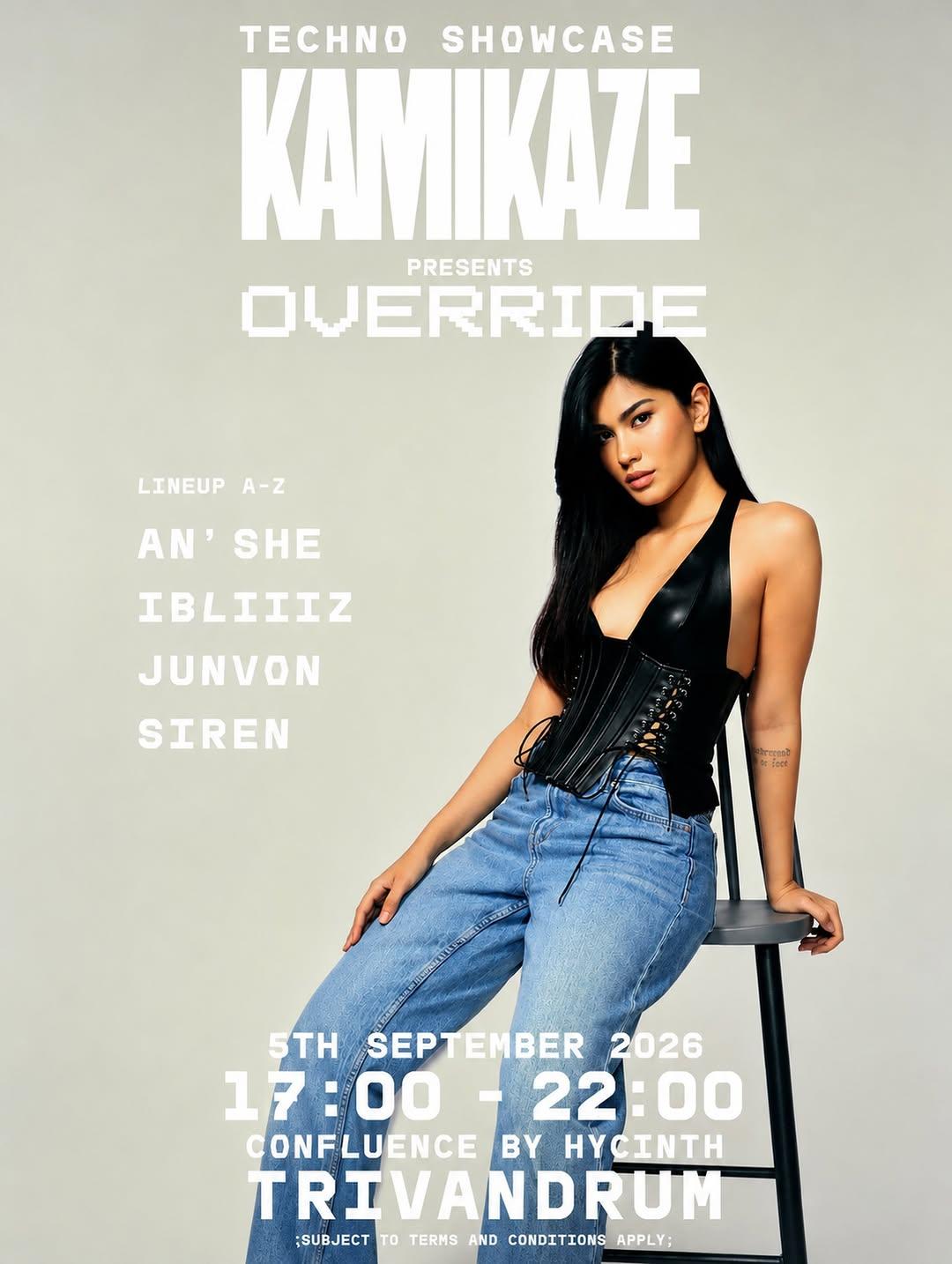 KAMIKAZE Presents OVERRIDE ft. SIREN